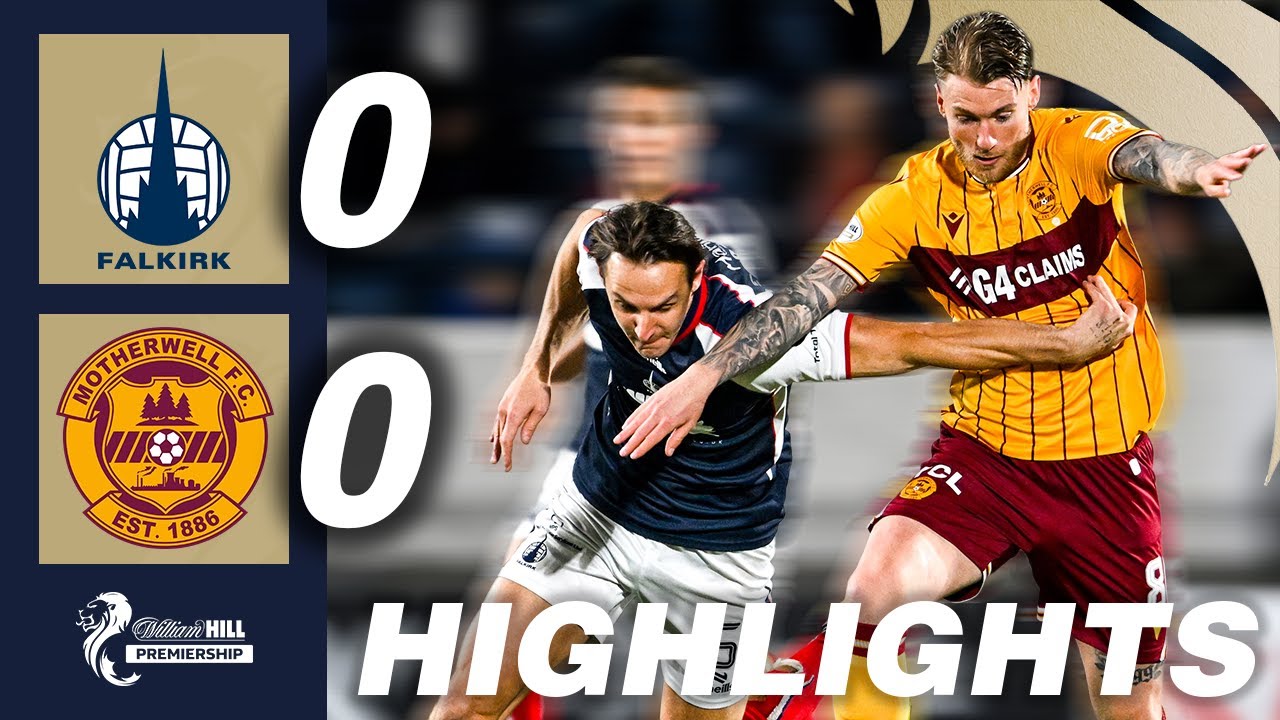 Falkirk 0-0 Motherwell | HIGHLIGHTS | William Hill Premiership