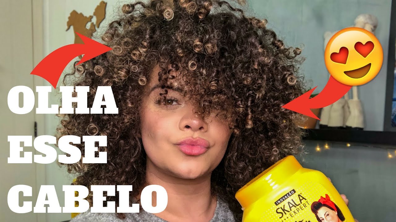 TESTEI PRODUTO COM AMIDO DE MILHO NO CABELO