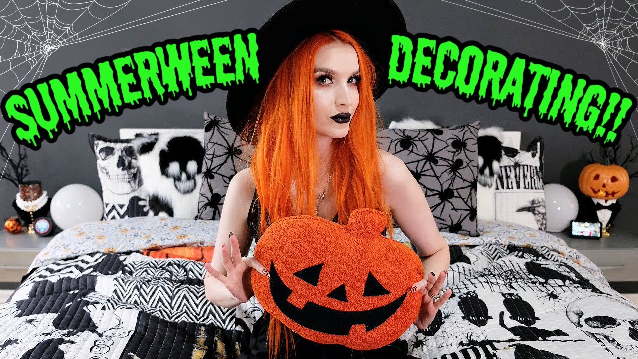 SUMMERWEEN BEDROOM DECORATING VLOG!!