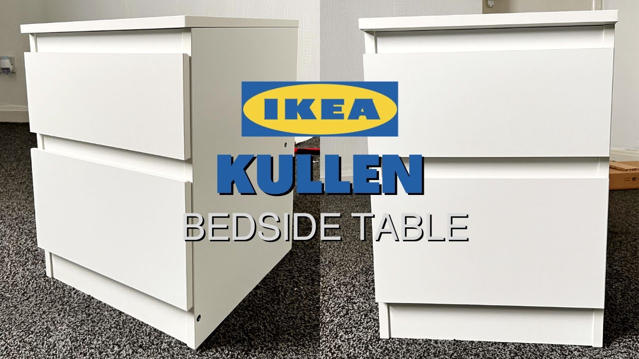 KULLEN | IKEA BEDSIDE TABLE ASSEMBLY | CHEST OF 2 DRAWERS EASY STEP-BY-STEP ASSEMBLY | VIBHA'S VLOG