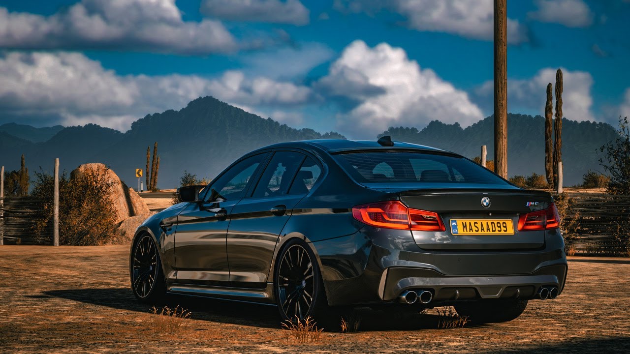 4K | BMW M5 2018 - FORZA HORIZON 5 !