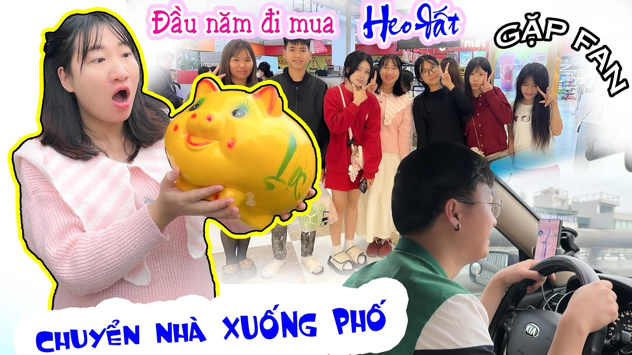 Trở Lại Hà Nội Sau Kỳ Nghỉ Tết Bị Tắc Đường - Đầu Năm Chị Tuyết & Anh Tiến Là Đi Mua Heo Đất 