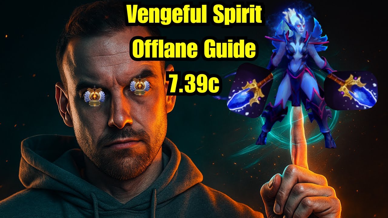 Dota 2 Vengeful Spirit Offlane Guide 7.39c | Immortal Build Tips