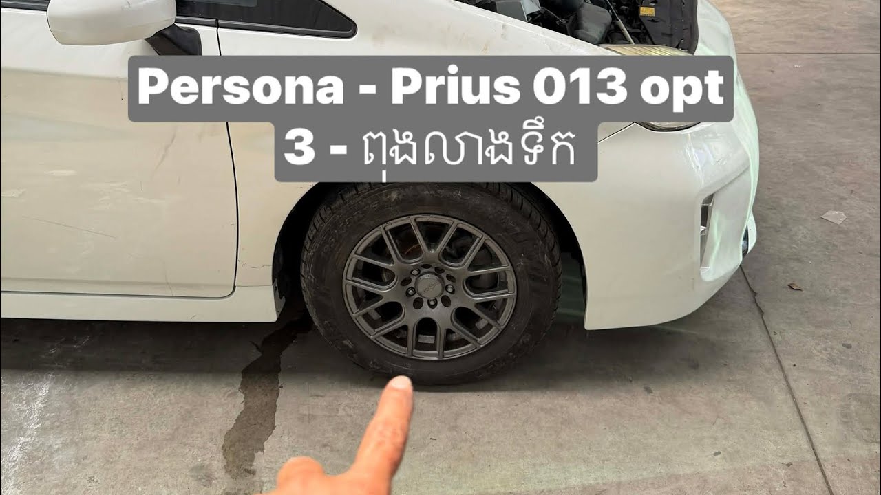  Persona Series - Prius 2013 options 3 - ពុងលាងទឹក 