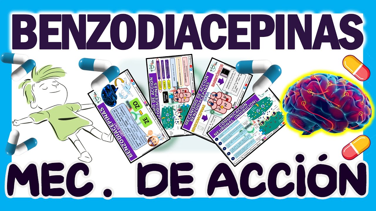 BENZODIACEPINAS MECANISMO DE ACCIÓN FARMACOLOGÍA | GuiaMed