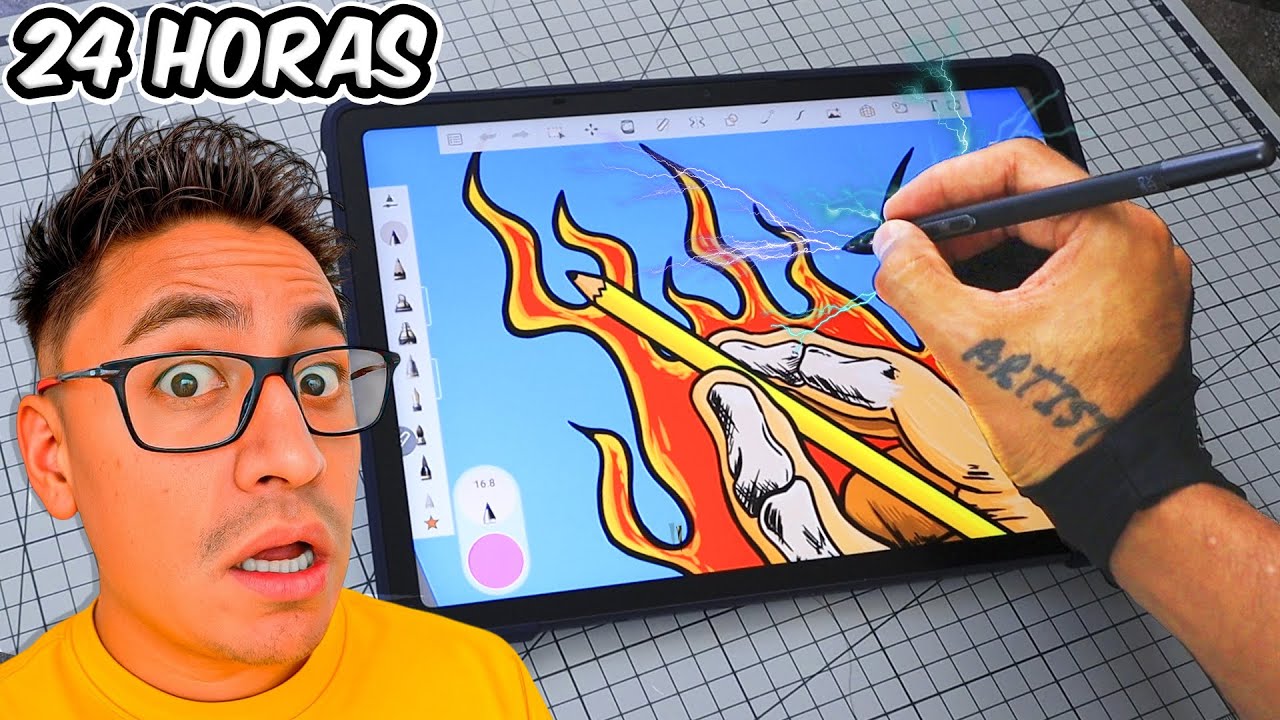 Pase 24 Horas intentando dibujar Digital por primera vez