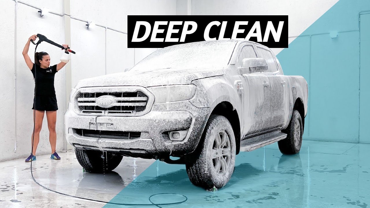 Ford Ranger Wash & Polish - Exterior Interior Auto Detailing