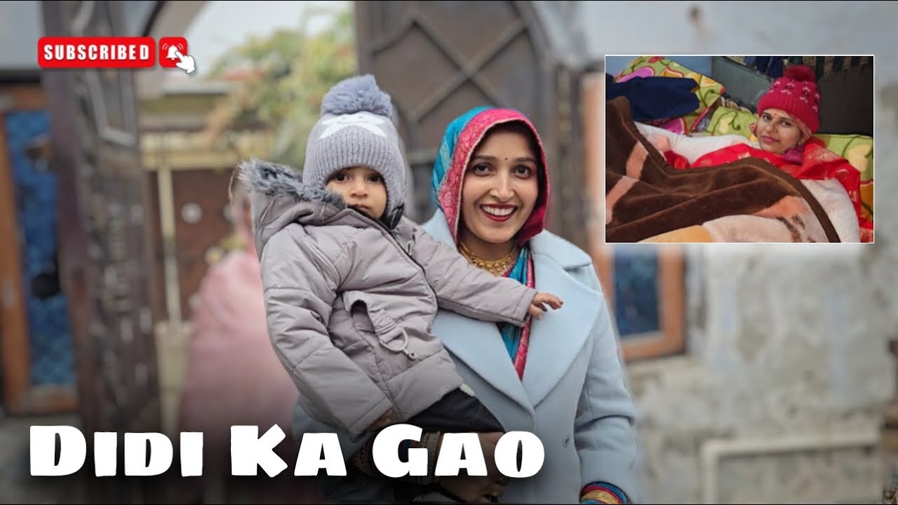 नन्हे मेहमान से मिलने पहुचे दीदी के घर 🏠 | #rubikijourney #trending #familyvlogs