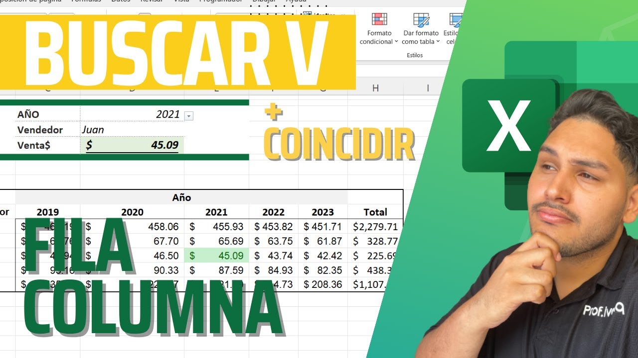 Como buscar por filas y columnas en #excel | Buscar V + Coincidir() ⭐ + Formato condicional
