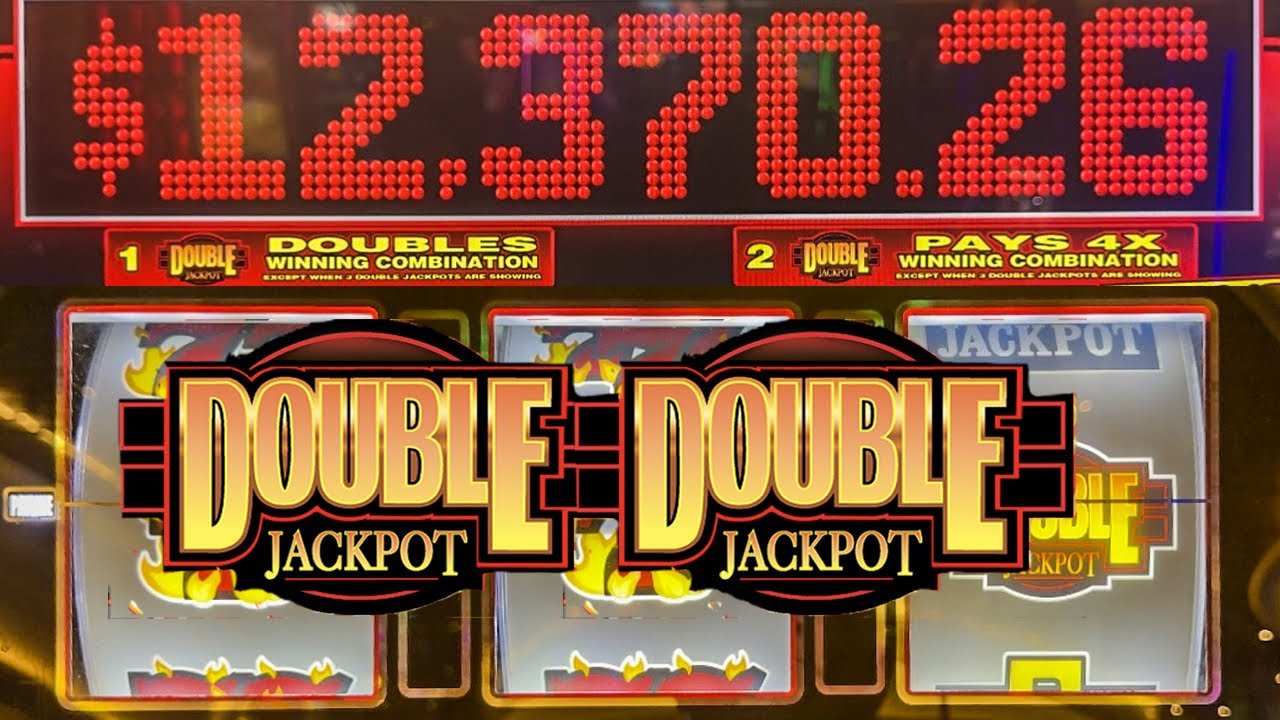 Double Jackpot Old School Classic 3 Reel Casino Slot