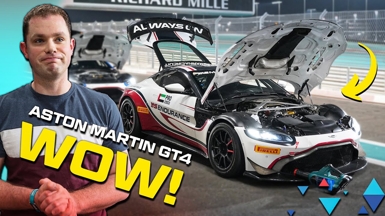 Первый опыт вождения автомобиля GT4: Aston Martin GT4 в Яс-Марина