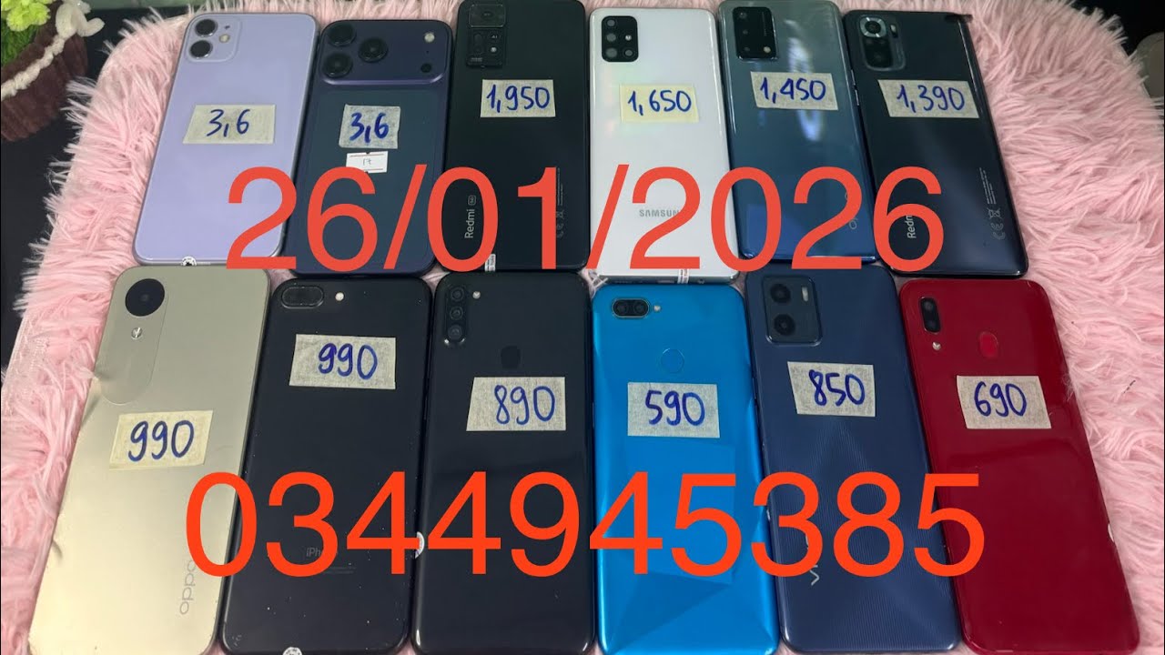 Hàng về giá từ 190k đến 3tr6; video ngày 26/01/2026; zalo mua hàng 0344945385
