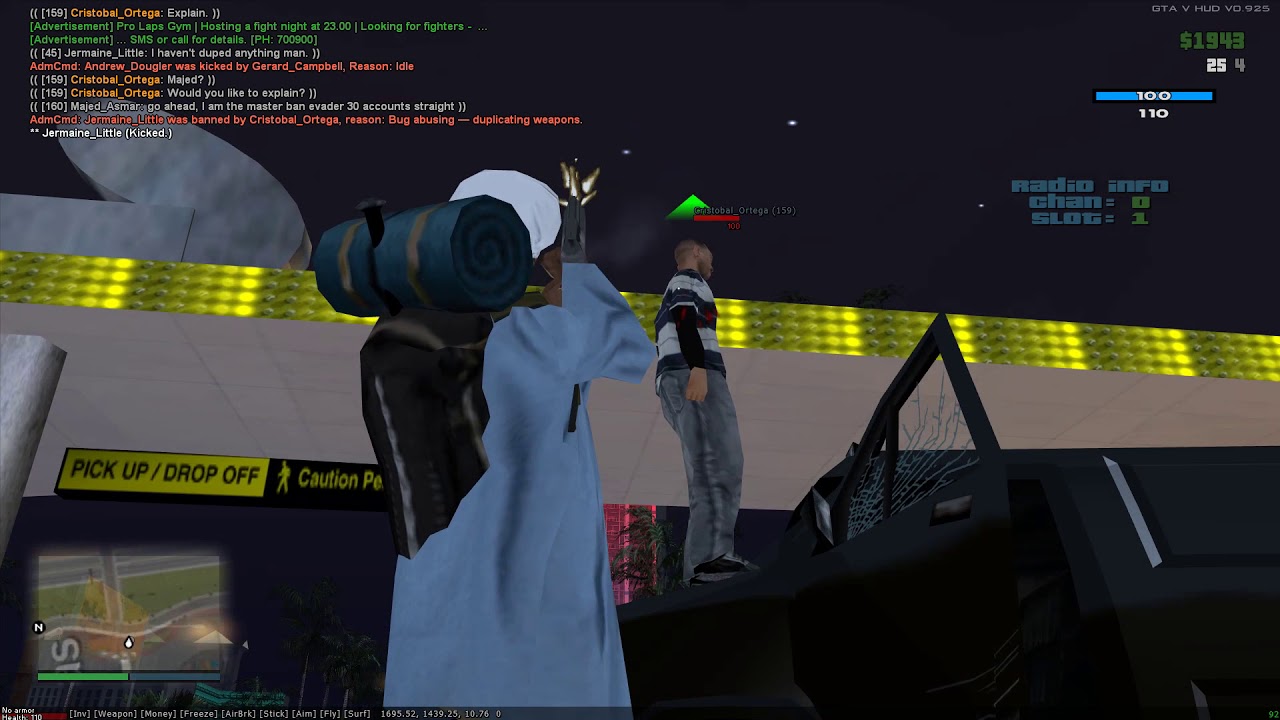 [LSRP] making people mad and dming admins on adminduty