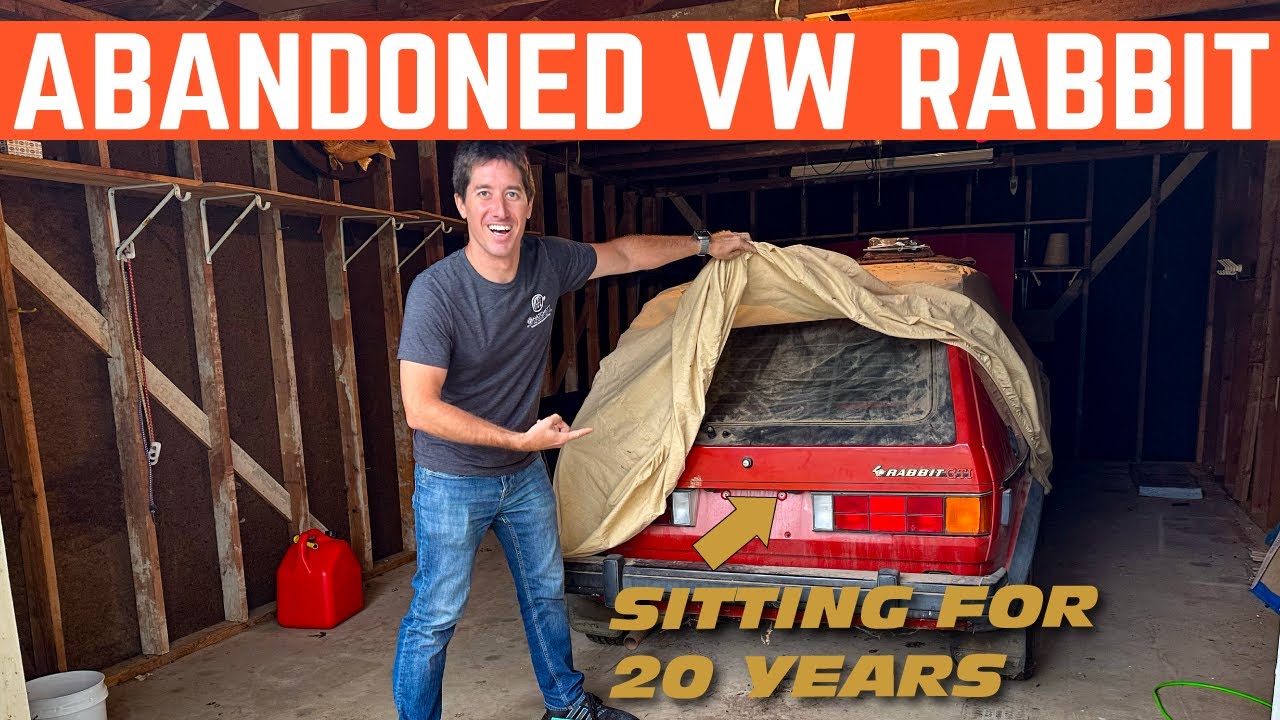 Заброшен уже 20 лет: 1 владелец Volkswagen Rabbit GTI *Сможем ли мы его запустить?*