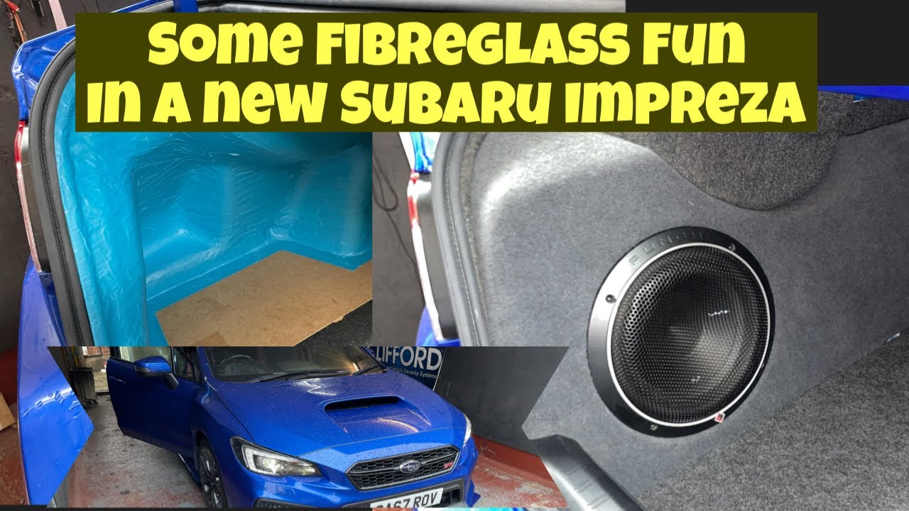 CCS Creative Car Sounds - The Complete Process of How to Build a Fibreglass Boot Sub Enclosure.