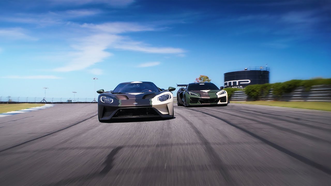 Drivers Swap Corvette ZR1 and Ford GT | Fun Track Run