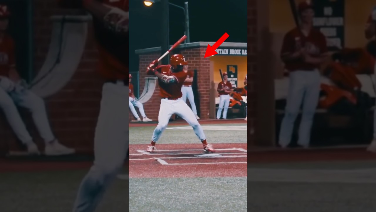 Kid casually hits 450ft home run 🤯