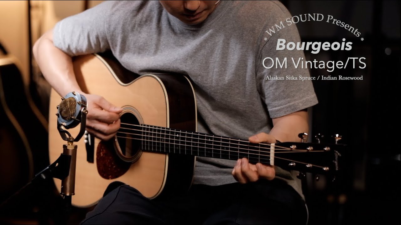 2024 Bourgeois OM Vintage/TS