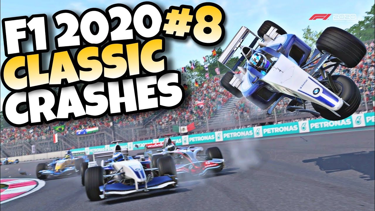 F1 2020 CLASSIC CRASHES #8