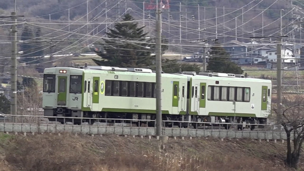 【長さの違いがよくわかる】～キハ１１０－１１６＋キハ１００－２９ ＮＮ回送～