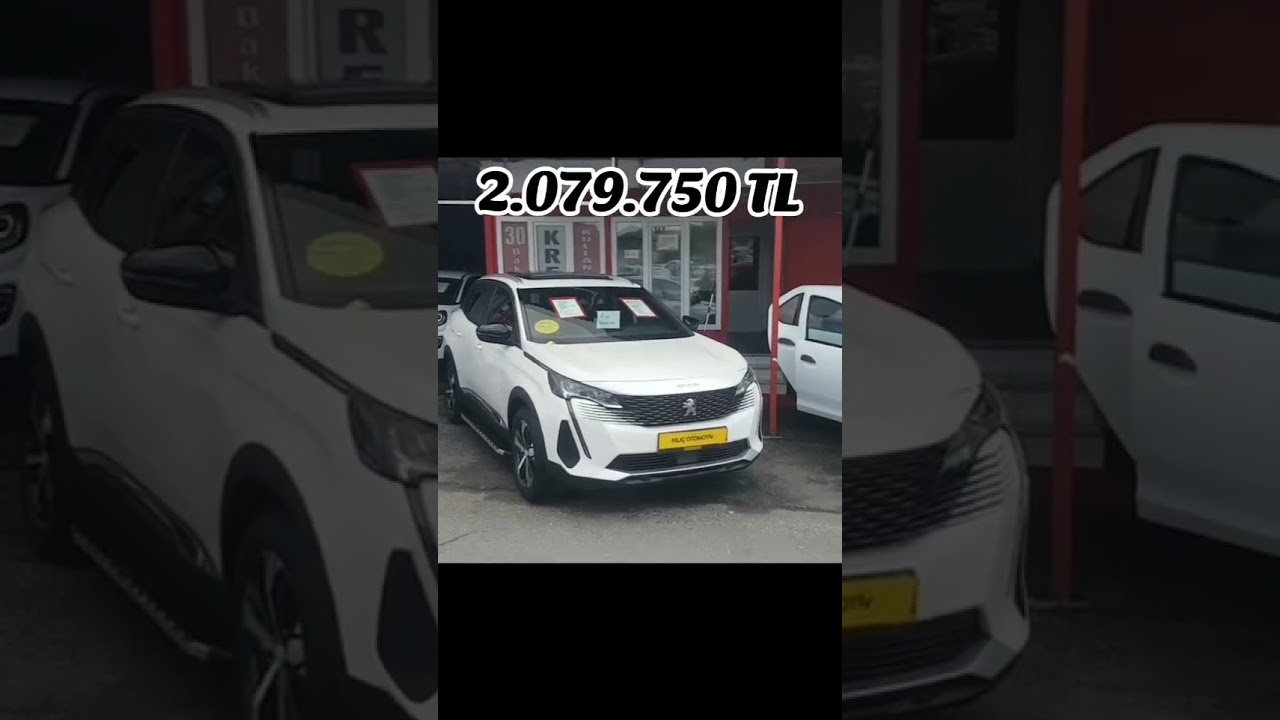 PEUGEOT 3008 FİYAT 2.079.750 TL  KM 7.000 MODEL 2024 #peugeot