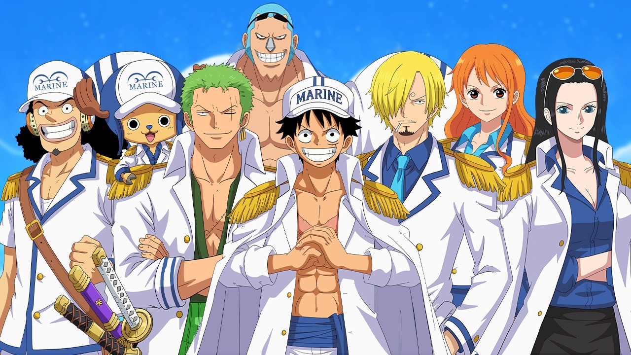 What If All The Straw Hats Joined The Marines?