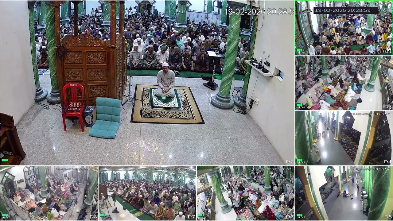 Sholat Tarawih Malam ke 2 Ramadhan 1447 H. 19 Februari 2026. Imam; Ust Ansar Bahrun