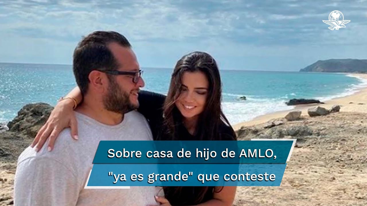 Espero que mi hijo José Ramón conteste porque ya es grande: AMLO