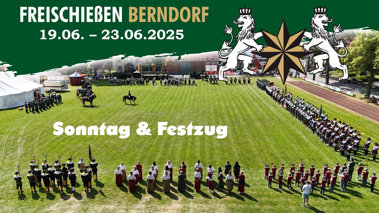 Berndorfer Freischießen 2025 | Sonntag & Festzug | Fotoserie