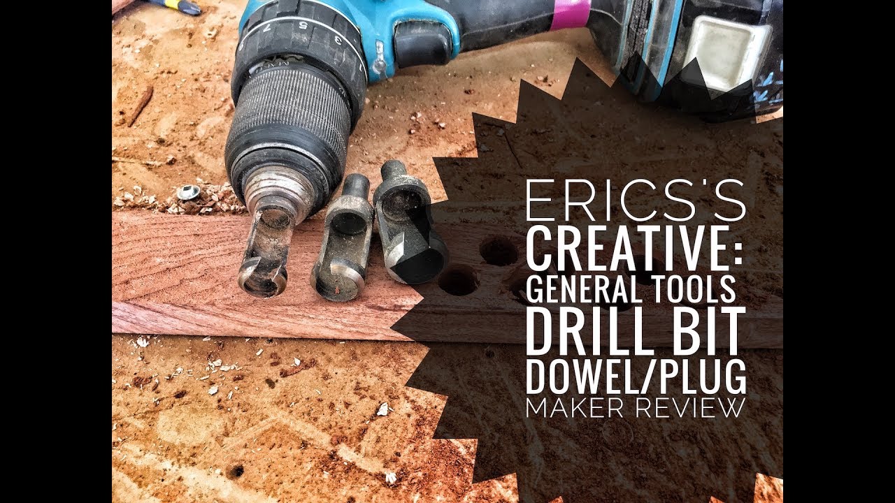 Eric's Creative: Drill Bit Dowel Maker Tool Review
