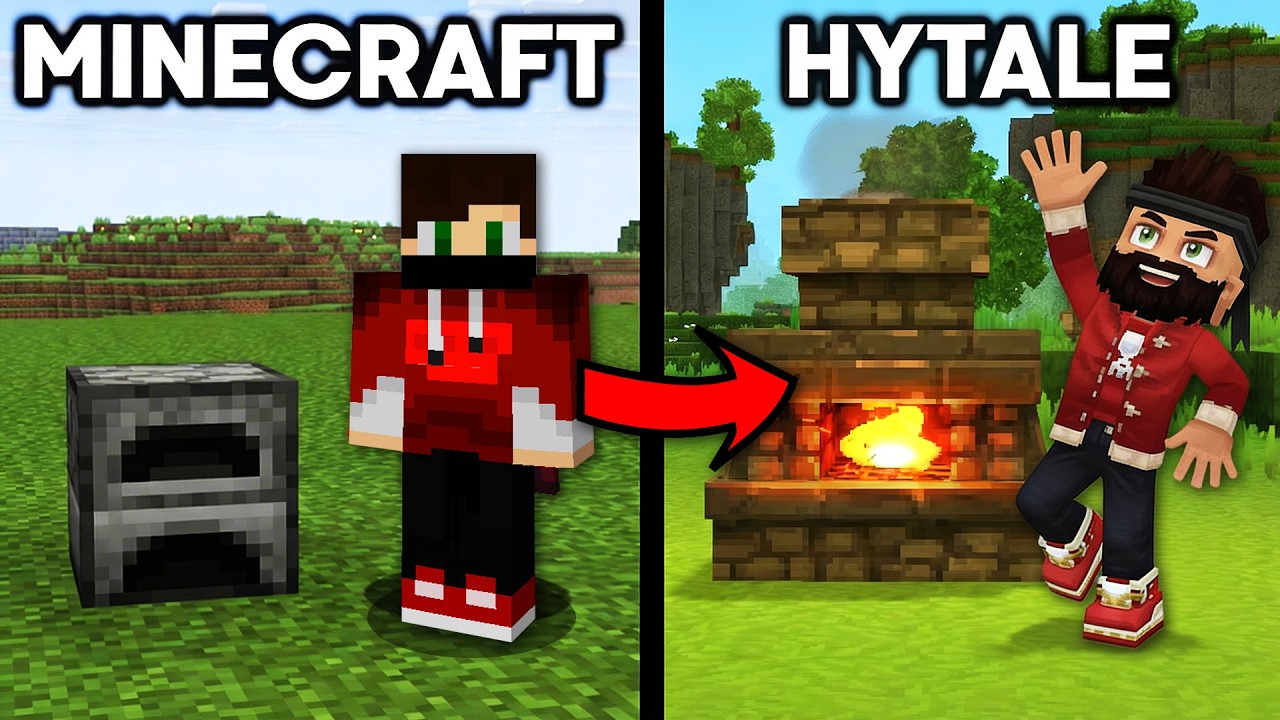 Hytale vs Minecraft - Lenyűgöző Különbségeket! 🤩