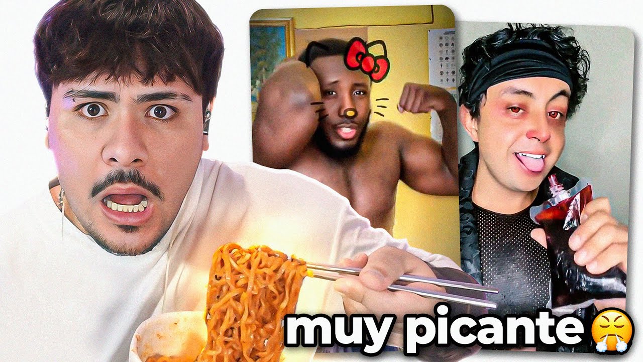 SI ME DA CRINGE PRUEBO EL RAMEN MÁS PICANTE DEL MUNDO🔥 (pica mucho)