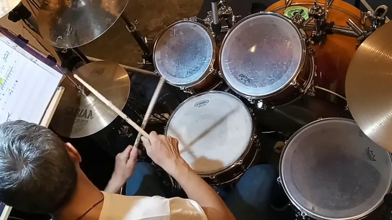 A TEAM MAIN THEME DRUM COVER