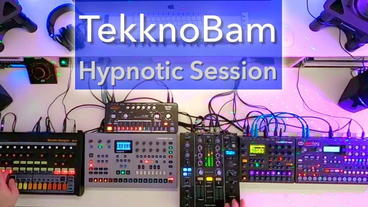 TekknoBam - Hypnotic Live Session #Elektron machines meets RD-8 and BassBot