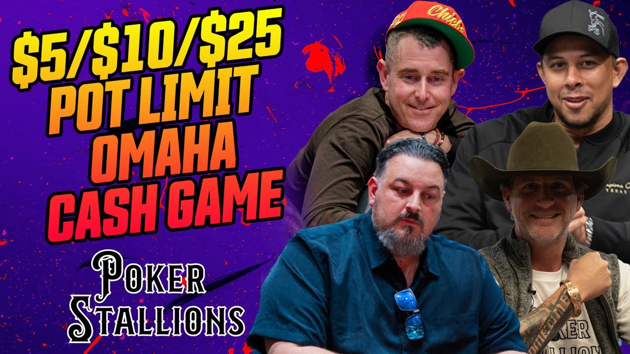 $5/10/25 PLO wit the Stallions featuring Rockets Will, Chan Pelton & Casey Brown!