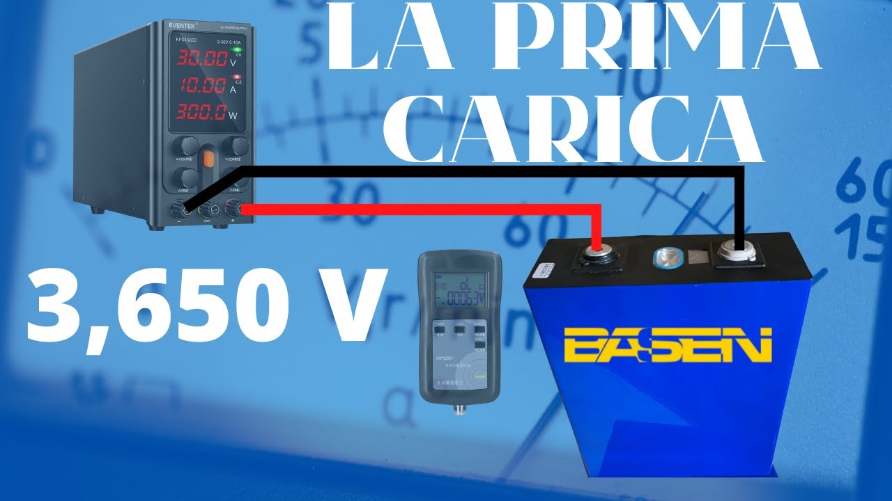 La prima carica lifepo4