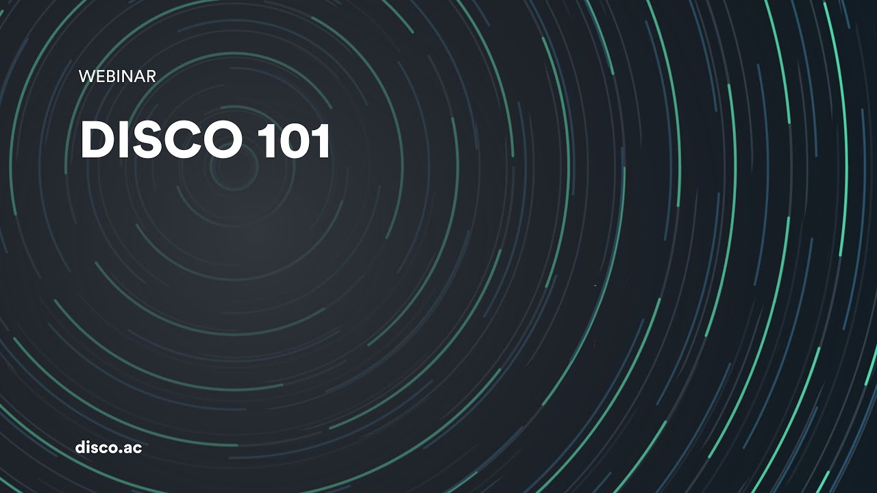DISCO Webinar - 101 Basic Skills for Sync and music promotion