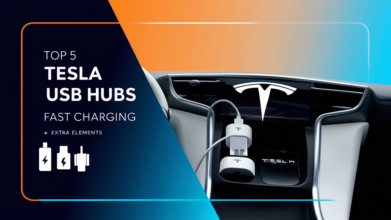 Top 5 Best USB Charging Hubs for Tesla in 2026 ⚡ Fast Charging for Model 3 & Model Y