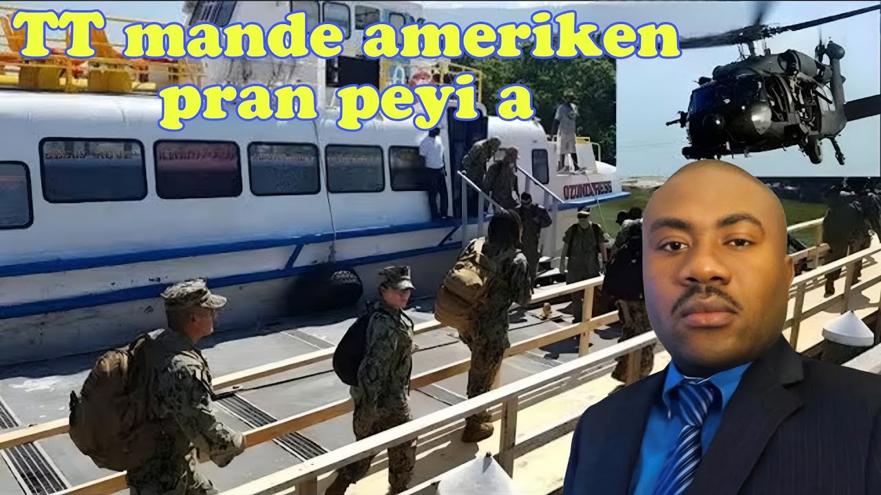 Ti koze ak TT  mande pou ameriken ak kanada pran peyi a paske yo kenbe peyi a an otaj