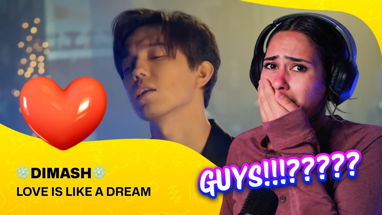 Reaction ▷ DIMASH - DIMASH - LOVE IS LIKE A DREAM❄️Димаш/Игорь Крутой -Любовь