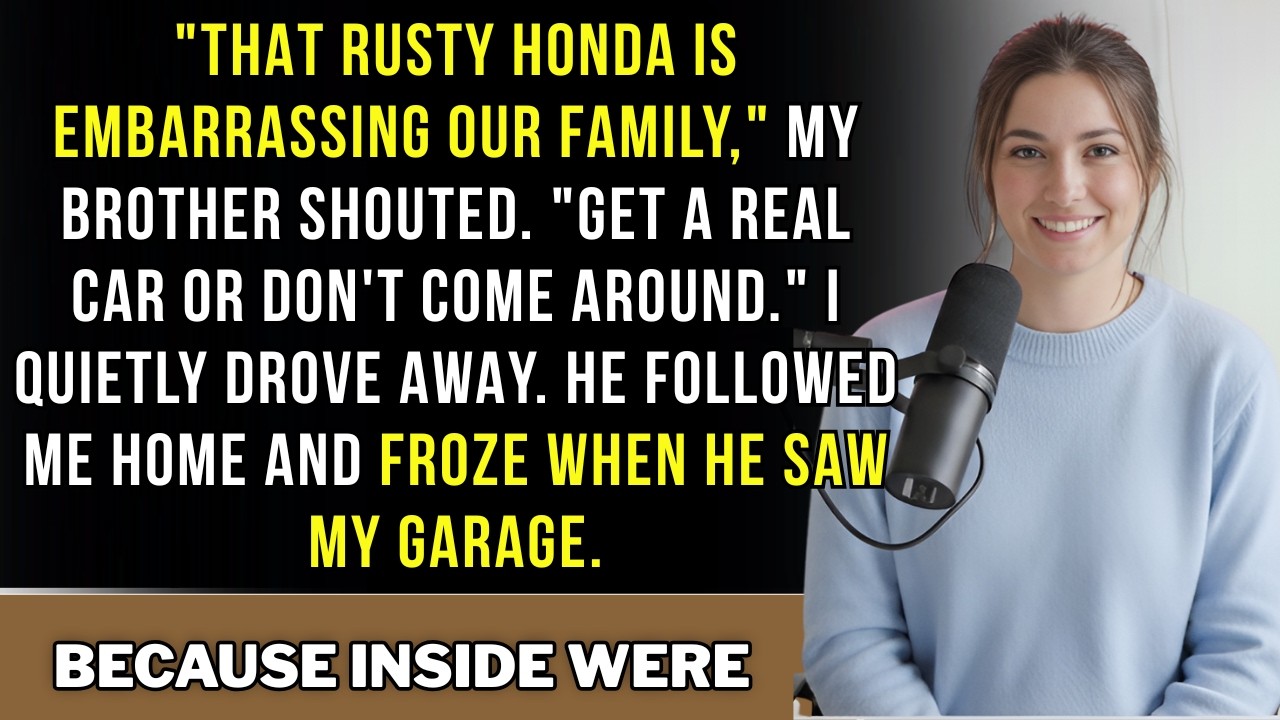 Brother Said Stop Embarrassing Us With Your Cheap Car - Until He Saw The Garage