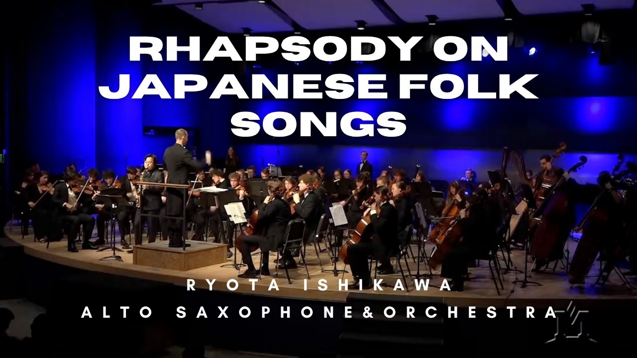Saxophone Concerto | Ryota Ishikawa: Rhapsody on Japanese Folk Songs | Wonki Lee