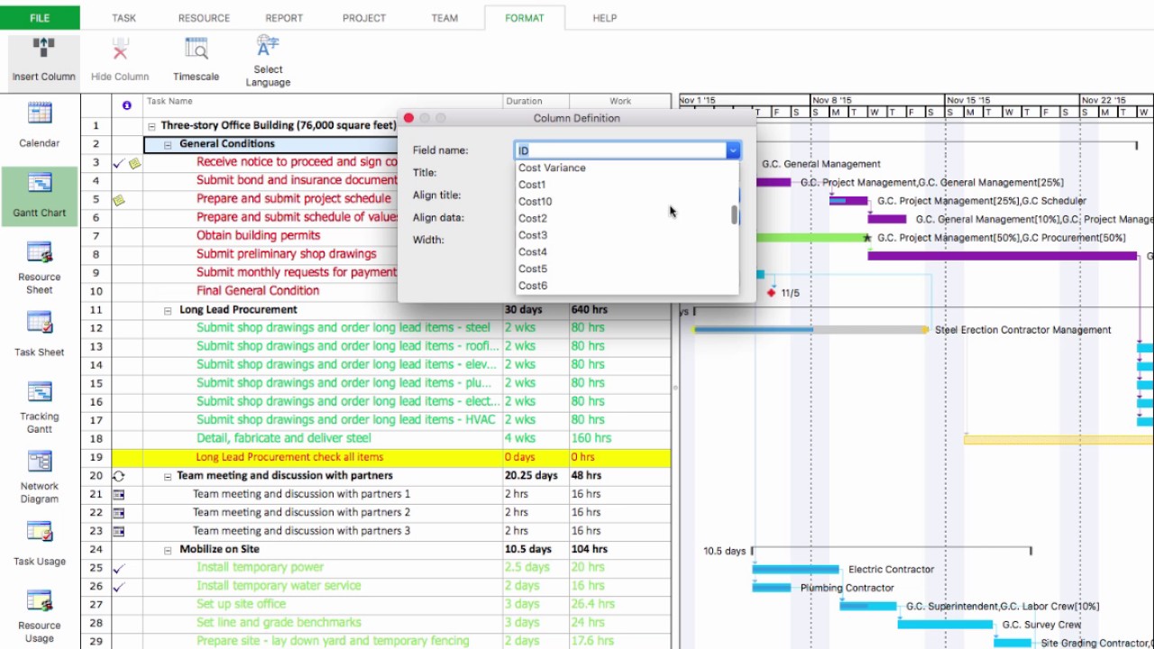 Project Viewer 365 for Microsoft Project