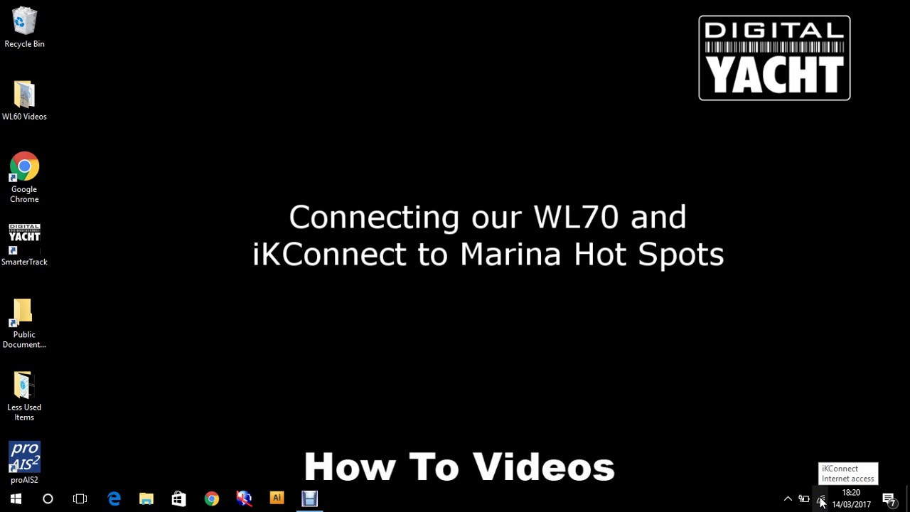 How to Use our WL70 and iKConnect - WiFi for boats
