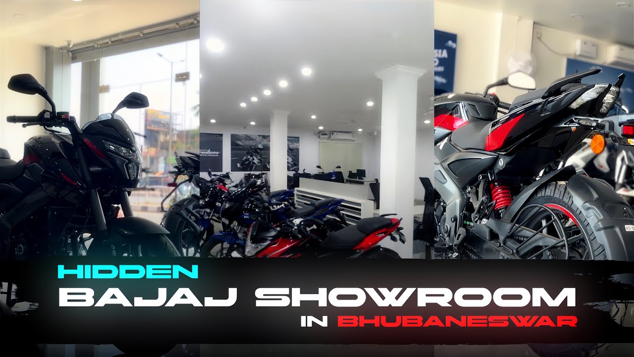 Best Hidden Bajaj Showroom in Bhubaneswar | All new bikes are available in this showroom |