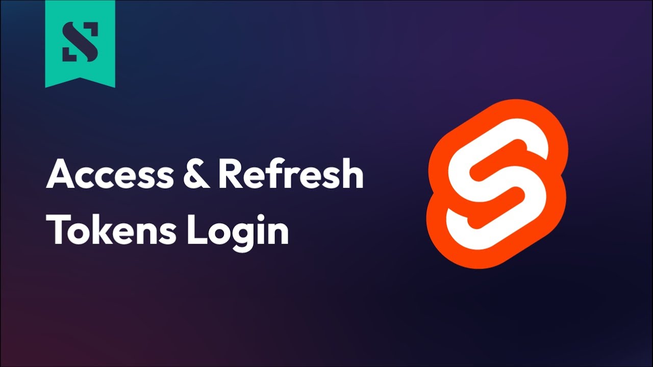 Svelte Login using Access & Refresh Tokens