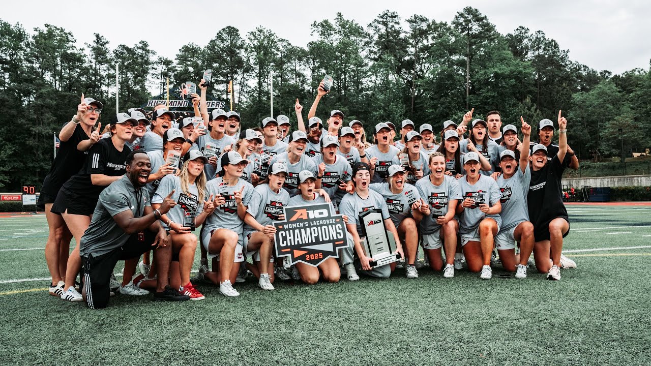 2025 A10 CHAMPIONS! | Massachusetts Women's Lacrosse | 5.4.25
