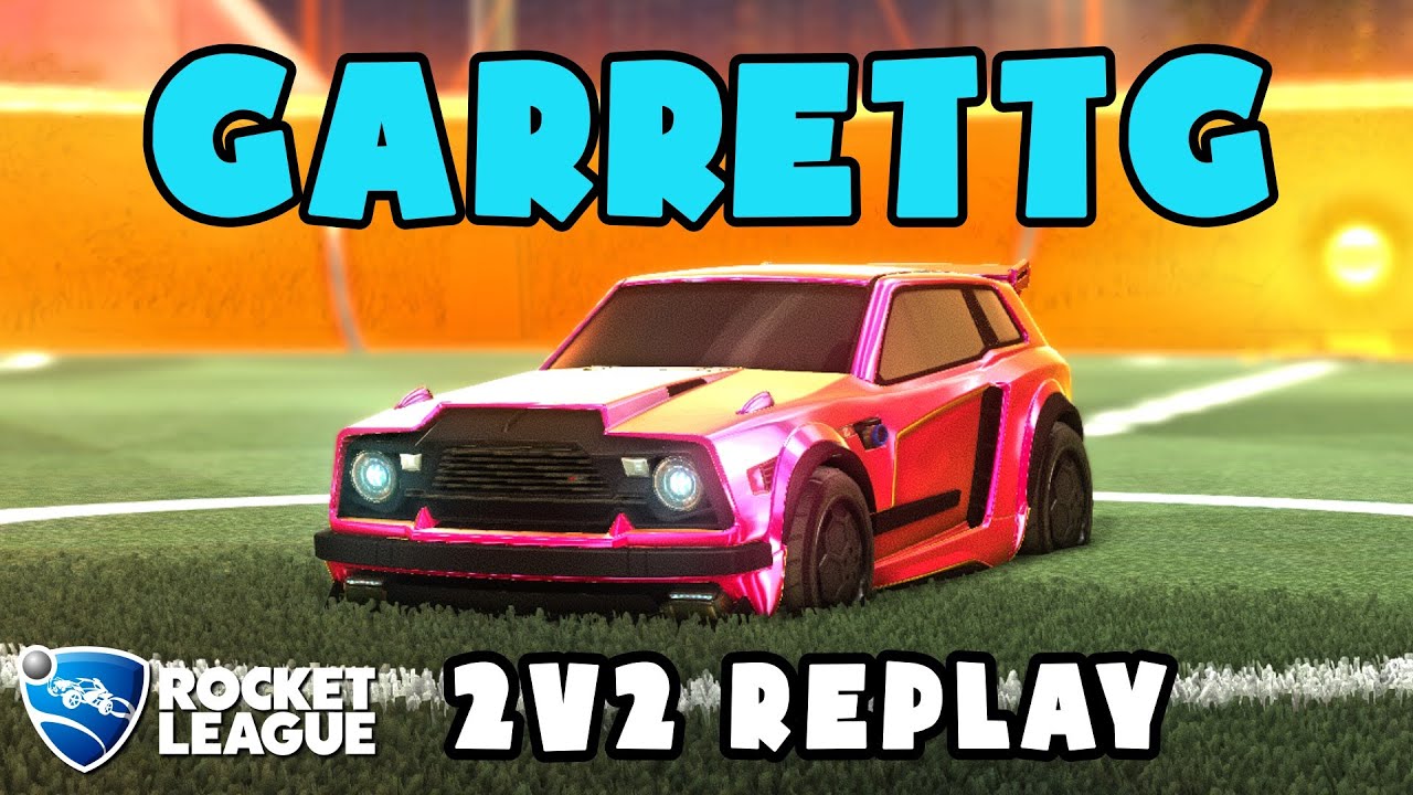 GarrettG Ranked 2v2 POV #284 - GarrettG & Fiv3Up VS D0nkey M00n & Kipperrgg - Rocket League Replays