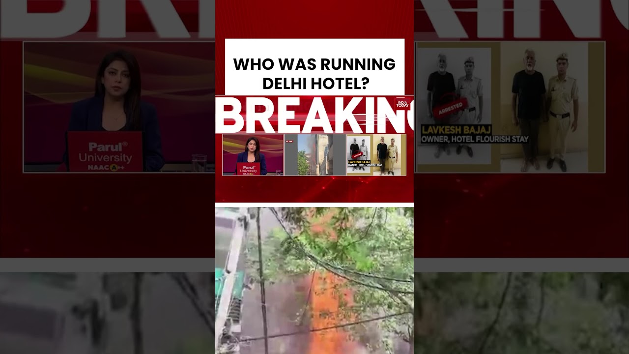 Delhi Fire Case: Who Was Really Running The Hotel? #delhifire #hotelfire #firenews