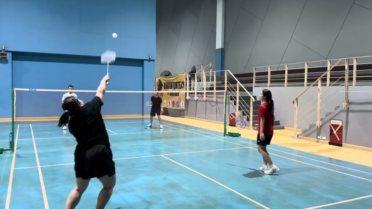 Nuer-yangBadminton 31/1/2026 - ไอซ์/น้องโม vs น้องเพ/เจมส์ #Bestminton #ตีมั่วแบดมินตัน #ตีแบด